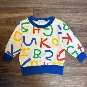 Vintage 90’s Oshkosh B'Gosh Alphabet Pullover Sweatshirt Crewneck Sz 18 M